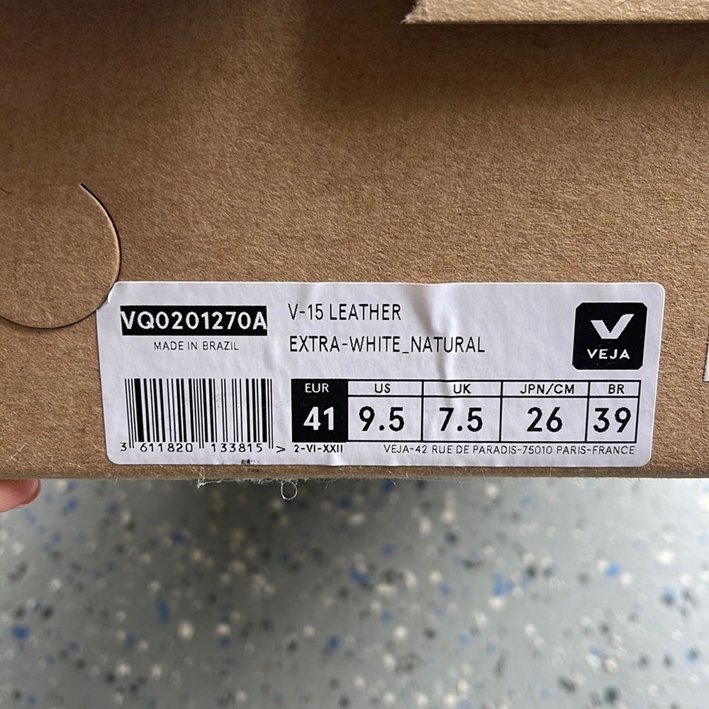 Brand new in box- Veja mid tops sneakers